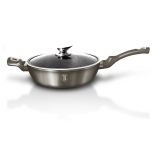 PATELNIA GRANITOWA 32CM BERLINGER HAUS METALLIC LINE CARBON BH-1239-N