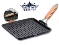 PATELNIA GRILL ŻELIWNA 26cm PETERHOF PH-15357-26