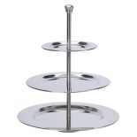 PATERA 3-POZIOMOWA ZE STALI NIERDZEWNEJ 16/25/30cm EH EXCELLENT HOUSEWARE