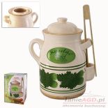 SŁOIK DO KISZENIA OGÓRKÓW Z KOŁNIERZEM WODNYM 6 LITRÓW ORION