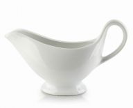 SOSJERKA PORCELANOWA 250ml 20.5x7x12cm BIAŁA MONDEX HTNA5493