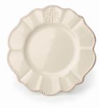 TALERZ DESEROWY 20cm BEŻOWY MONDEX HTOM2348