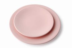 TALERZ DESEROWY 20cm RÓŻOWY KERA MONDEX HTAD7168