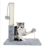 DRAPAK DUŻY DLA KOTA DOMEK LEGOWISKO SŁUPEK Z ZABAWKAMI 38CM XL