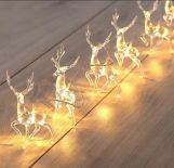 LAMPKI GIRLANDA RENIFER 10 LED 1.5M