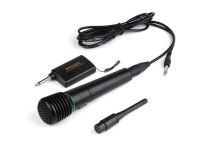 MIKROFON BEZPRZEWODOWY KARAOKE STACJA