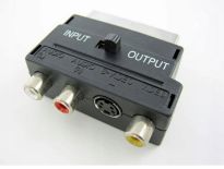 ADAPTER ZŁĄCZKA SCART NA RCA CHINCH EXXTER / VIVANCO