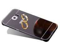 ETUI BUMPER PLECKI MIRROR DO GALAXY S7 Edge Czarne
