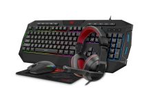 Zestaw gamingowy 4w1 Havit GAMENOTE KB501CM Słuchawki + klawiatura + myszka + podkładka