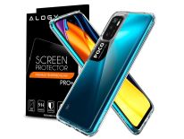 Etui Spigen Ultra Hybrid do Xiaomi Poco M3 Pro/ Redmi Note 10 5G Crystal Clear + Szkło
