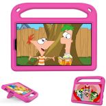 Etui Alogy Stand Case dla dzieci do Samsung Galaxy Tab A7 Lite 8.7 T220/ T225 Różowe