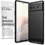 Etui do Google Pixel 6 Alogy Rugged Armor obudowa TPU Carbon Black