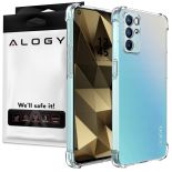 Etui do telefonu do Oppo Reno 6 5G pancerne Alogy ShockProof Przezroczyste