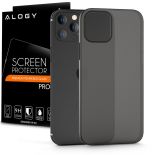 Etui obudowa UltraSlim 0.4mm do Apple iPhone 12/ 12 Pro Matte Black + Szkło