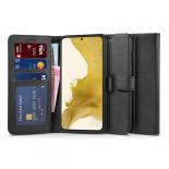 Etui portfel Wallet do Samsung Galaxy S22+ Plus Black