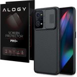 Etui futerał Nillkin CamShield case do Realme GT Neo 2 Black + Szkło