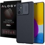 Etui Nillkin CamShield case do Samsung Galaxy M52 5G Black + Szkło