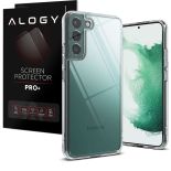 Etui do Samsung Galaxy S22 Plus obudowa ochronna Ringke Fusion Clear + Szkło