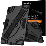 Pancerne etui Alogy Armor Case do Lenovo Tab M10 Plus 10.3 TB-X606 Czarne + Szkło