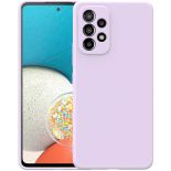 Silikonowe etui gumowe obudowa Icon case do Samsung Galaxy A53 5G Violet