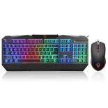 Zestaw gamingowy klawiatura + mysz Motospeed S69 RGB