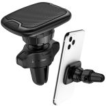 Uniwersalny Uchwyt samochodowy magnetyczny ML-133 na telefon do kratki Black