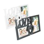 Ramka dekoracyjna na 2 zdjęcia ''LOVE'' 2216