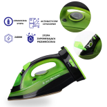 BEZPRZEWODOWE ELEKTRYCZNE ŻELAZKO PAROWE Z CERAMICZNĄ PŁYTĄ, SKU: 483-1
