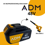 Akumulator litowy ADM 48V do bezprzewodowej dmuchawy, SKU: 2199