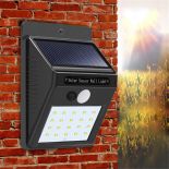 LAMPA SOLARNA CZUJNIKIEM RUCHU I ZMIERZCHU 20 LED 830 SKU: 011