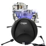 Kompaktowy odkurzacz automatyczny do sierści zwierząt domowych i kurzu, SKU:317