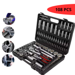 Zestaw Kluczy Nasadowych 108 Sztuk, SKU:7027