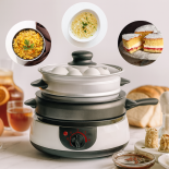 1,5L Multicooker – 8 funkcji: parowanie, smażenie, gotowanie, pieczenie, SKU: 2127