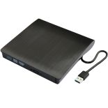 NAPĘD CD-R/DVD-ROM/RW ZEWNĘTRZNY USB 3.0 NAGRYWARKA CD ODTWARZACZ PRZENOŚNY -E293