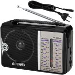 RADIO KUCHENNE BUDOWLANE BATERYJNE SIECIOWE FM AM USB PRZENOŚNE ANTENA 230V