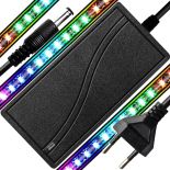 ZASILACZ WTYCZKOWY 12V IMPULSOWY DO TAŚM LISTW RGB KAMER 60W 5A 2,1x5,5mm