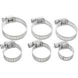 34X ZESTAW OPASKA ZACISKOWA SKRĘCANA METALOWA ŚLIMAKOWA 16-32MM + ORGANIZER