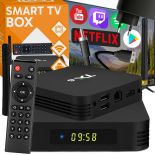 SMART TV BOX TX6 ANDROID 9 PRZYSTAWKA TV KODI 4/32 GB - E128-1
