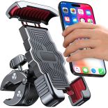 UCHWYT NA TELEFON 360 STOPNI NA KIEROWNICE ROWEROWY MOTOCYKLOWY 4,7-7 SR253