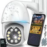 ZEWNĘTRZNA KAMERA OBROTOWA IP WiFi ZOOM 2MPx + KARTA PAMIĘCI 32GB + ADAPTER -E195