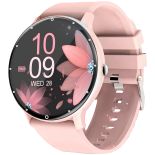 SMARTWATCH ZEGAREK DAMSKI WODOODPORNY IPS WYŚWIETLACZ APLIKACJA PL SPORT -E741-1