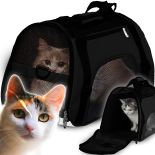 TRANSPORTER DLA KOTA PSA KRÓLIKA ZWIERZĄT DUŻA MOCNA TORBA 53x32x26 cm SR287