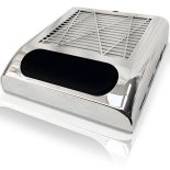 Pochłaniacz pyłu do paznokci 80W kasetowy biały