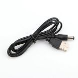 KABEL ZASILAJĄCY ŁADOWARKA USB DC 5,5 mm 5V UNIWERSALNY ENERGOOSZCZĘDNY