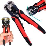 ŚCIĄGACZ SZCZYPCE DO ŚCIĄGANIA IZOLACJI ZACISKARKA KABLI PRZEWODÓW 0,2-6mm - M095