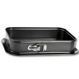 TORTOWNICA prostokątna BLACHA DO PIECZENIA forma do ciasta 35x24 NON STICK
