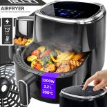 FRYTKOWNICA BEZTŁUSZCZOWA AIR FRYER  PIEKARNIK 1200W 10 TRYBÓW AIRFRYER - OR1313