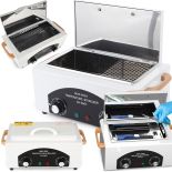 STERYLIZATOR GORĄCYM POWIETRZEM TIMER 300W DEZYNFEKCJA NARZĘDZI 220°C BIAŁY - ER1258