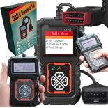 TESTER DIAGNOSTYCZNY SAMOCHODOWY DO SAMOCHODOW OBD2 OPAKOWANIE VAN OSOBOWY