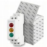 LAMPKA SYGNALIZACYJNA 3 FAZY DIN KONTROLNA DO SZYN 230/400V SYGNALIZATOR